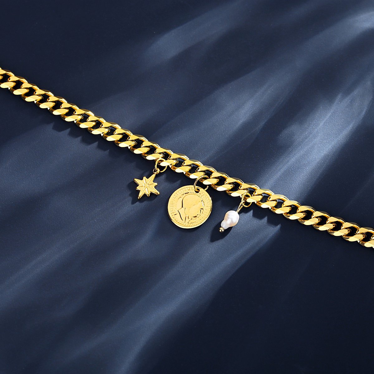 WB290 – Golden 316 Stainless Steel Bracelet — image 3