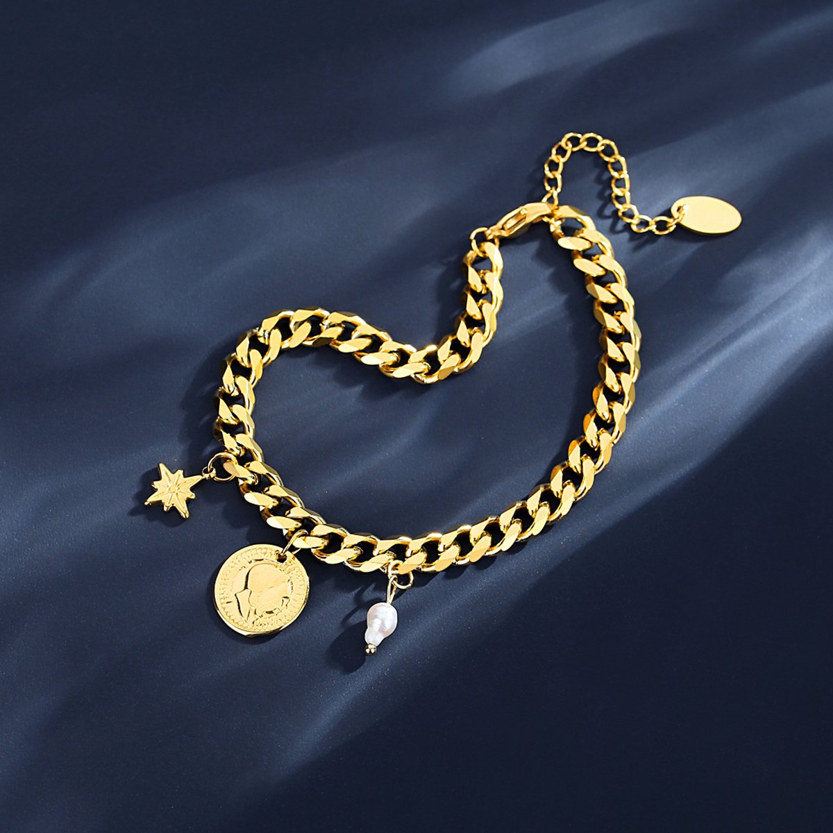 WB290 – Golden 316 Stainless Steel Bracelet — image 4