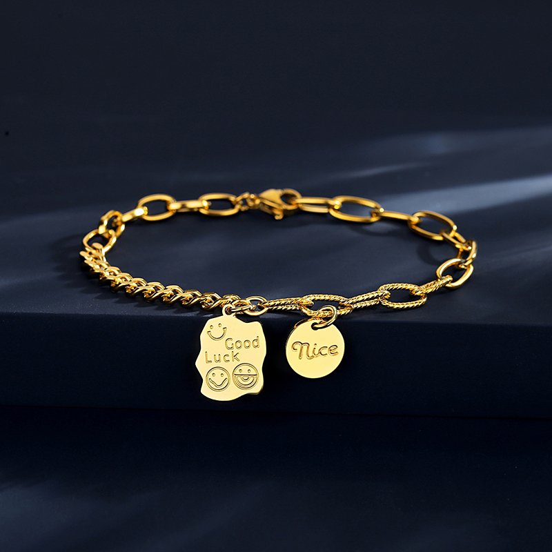 WB294 – Golden 316 Stainless Steel Bracelet