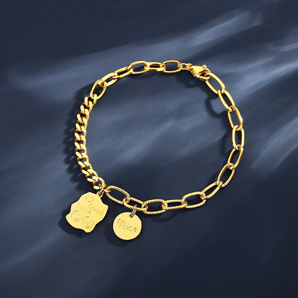 WB294 – Golden 316 Stainless Steel Bracelet — image 4