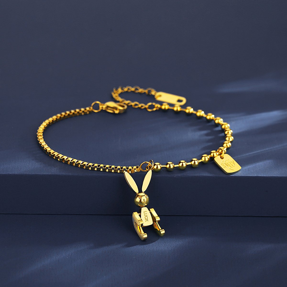 WB304 – Golden 316 Stainless Steel Bracelet — image 3