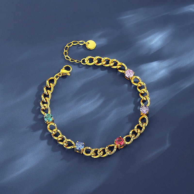 WB331 – Golden 316 Stainless Steel Bracelet