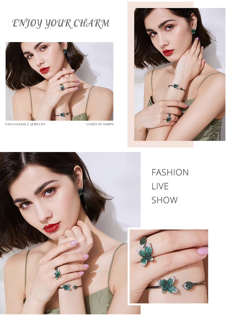 WB363 - Green Women Luxary Bracelet — image 5