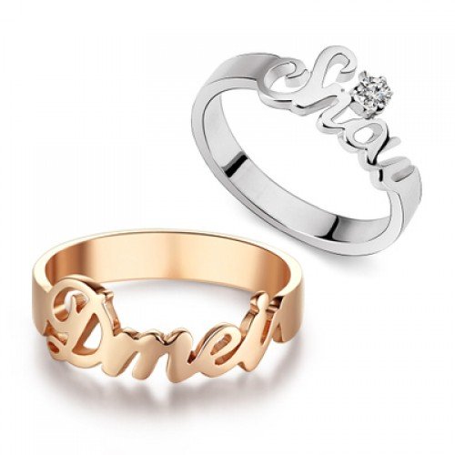 WCR 1 - Customized Name Men Women Ring