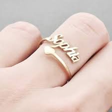 WCR 1 - Customized Name Men Women Ring — image 5