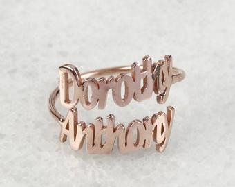 WCR 1 - Customized Name Men Women Ring — image 7