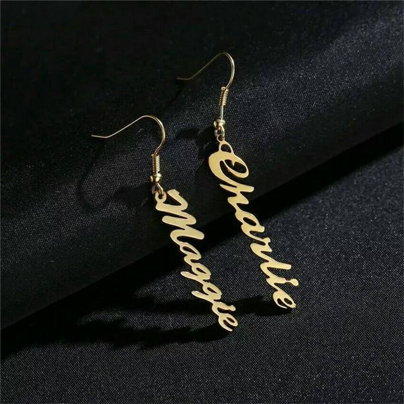 WCE 1 - Customized Name Earrings