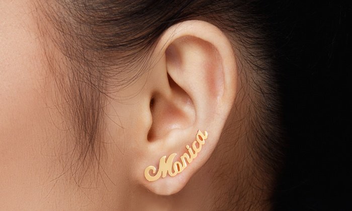 WCE 1 - Customized Name Earrings