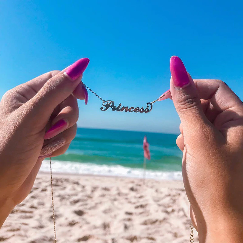 WCP 1 - Customized Name Necklace Pendant — image 3