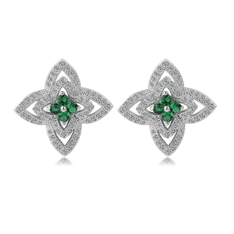 WE142 - Green Earrings for Women