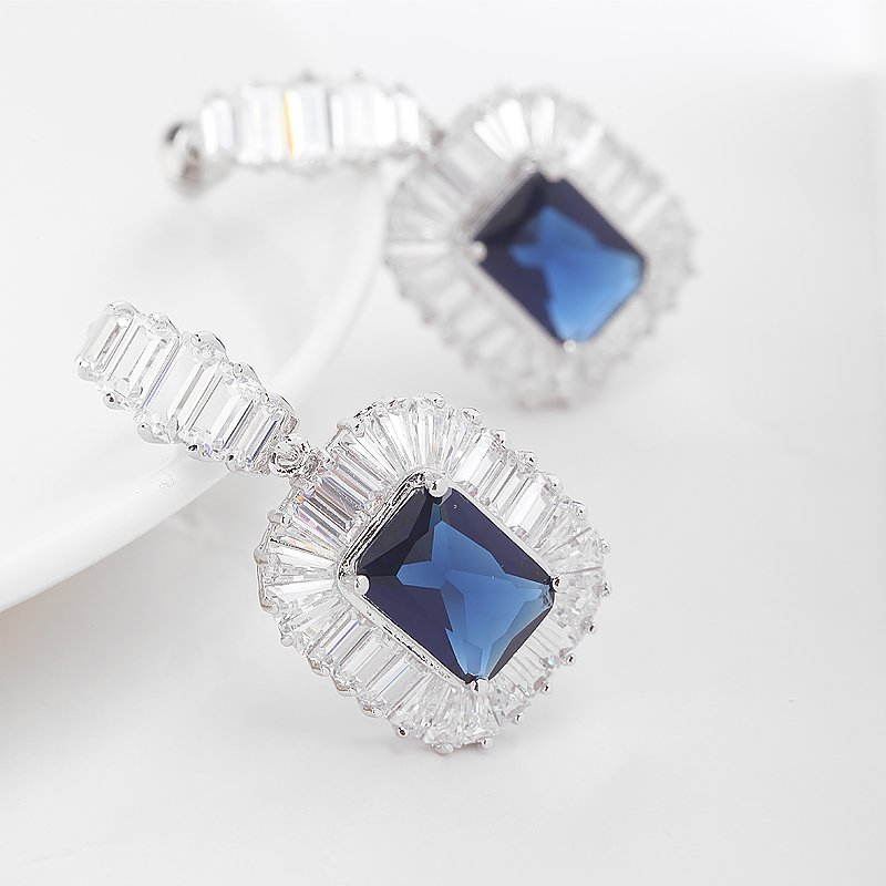 WE150- Blue Earrings for Women — image 3