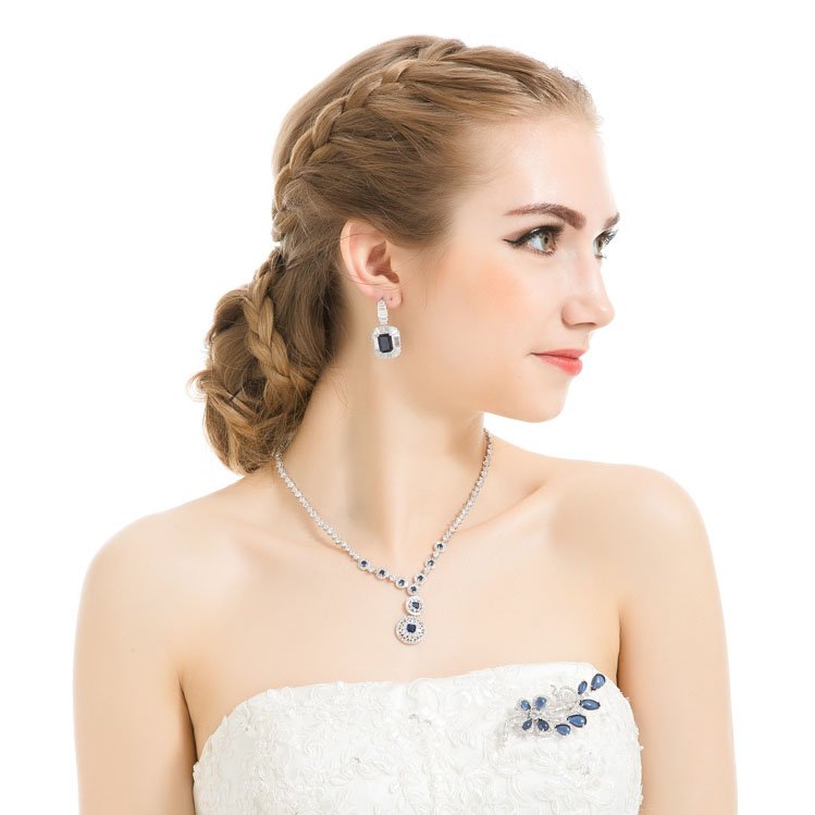WE150- Blue Earrings for Women — image 4