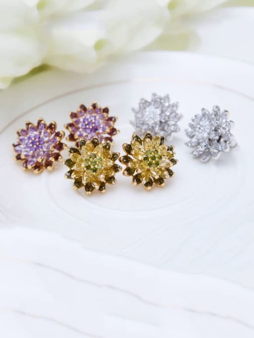 WE163- Purple Earrings for Women — image 4