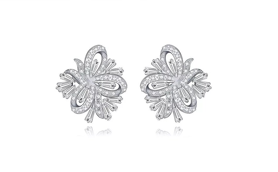WE263- White Earrings for Women — image 8