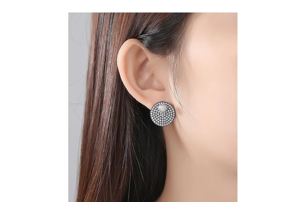 WE466- Black Earrings for Women — image 3