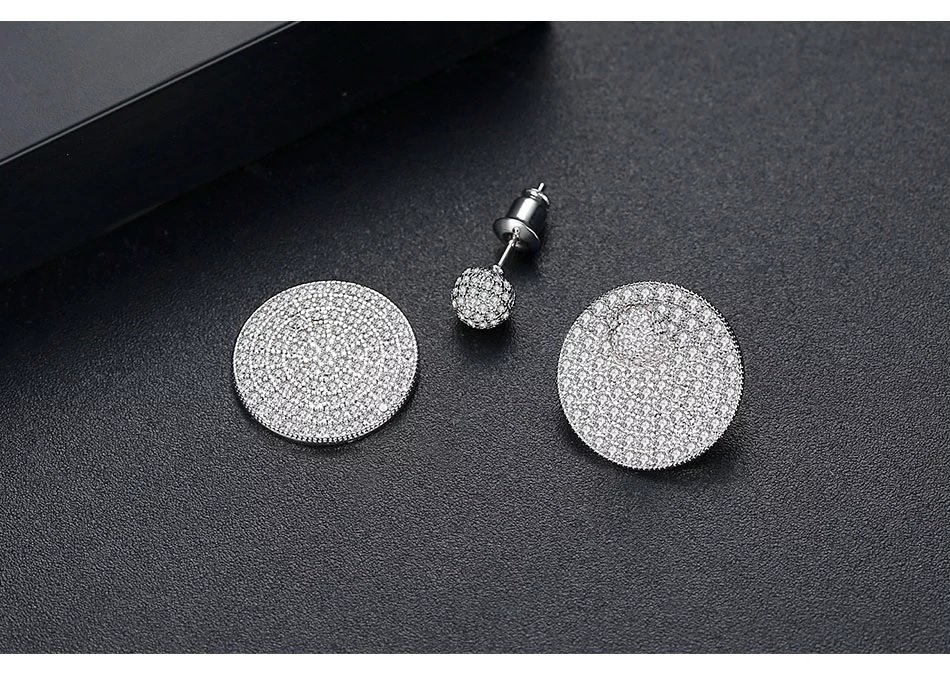 WE466- White Earrings for Women — image 5