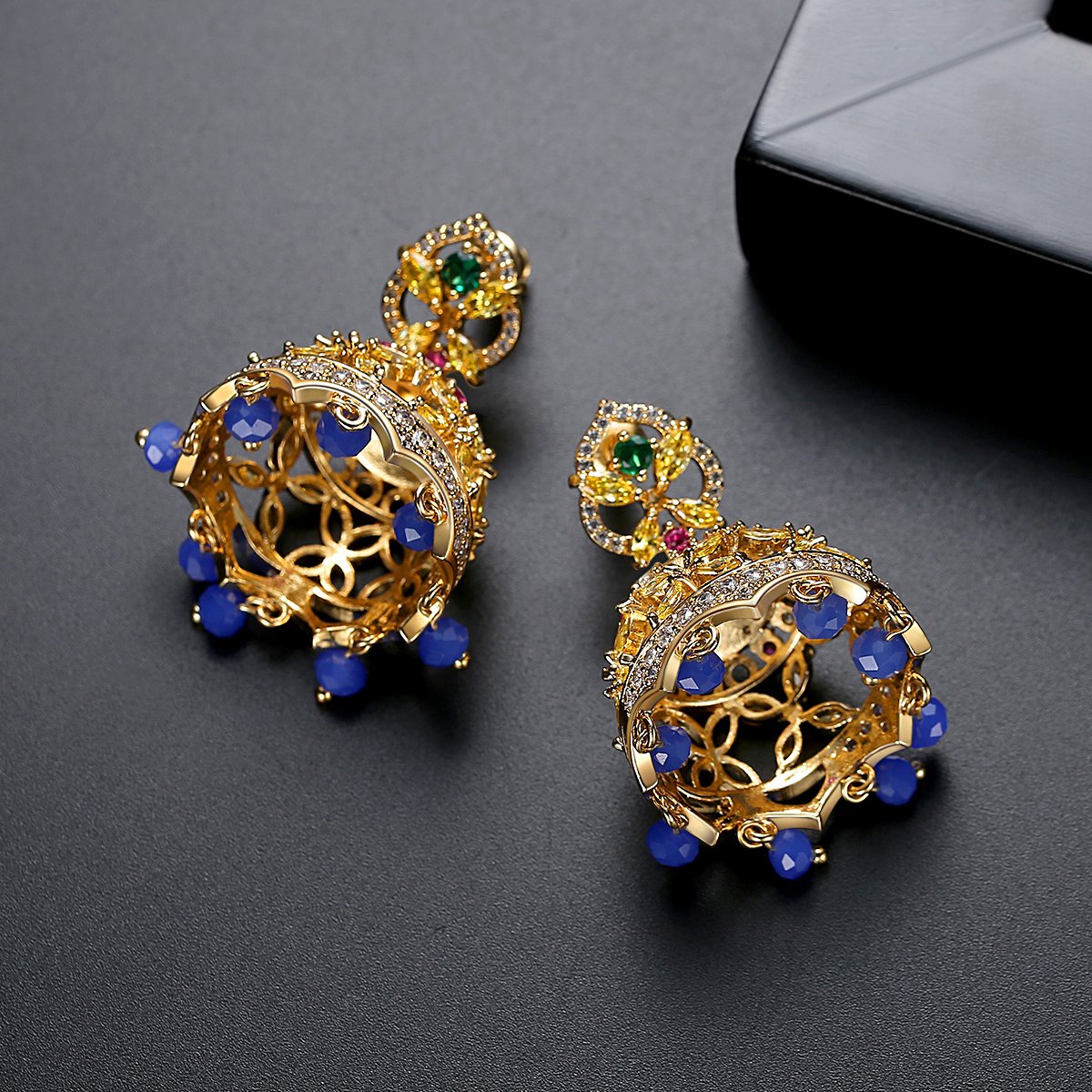 Lamp Shade -Women Jhumki Earrings — image 3