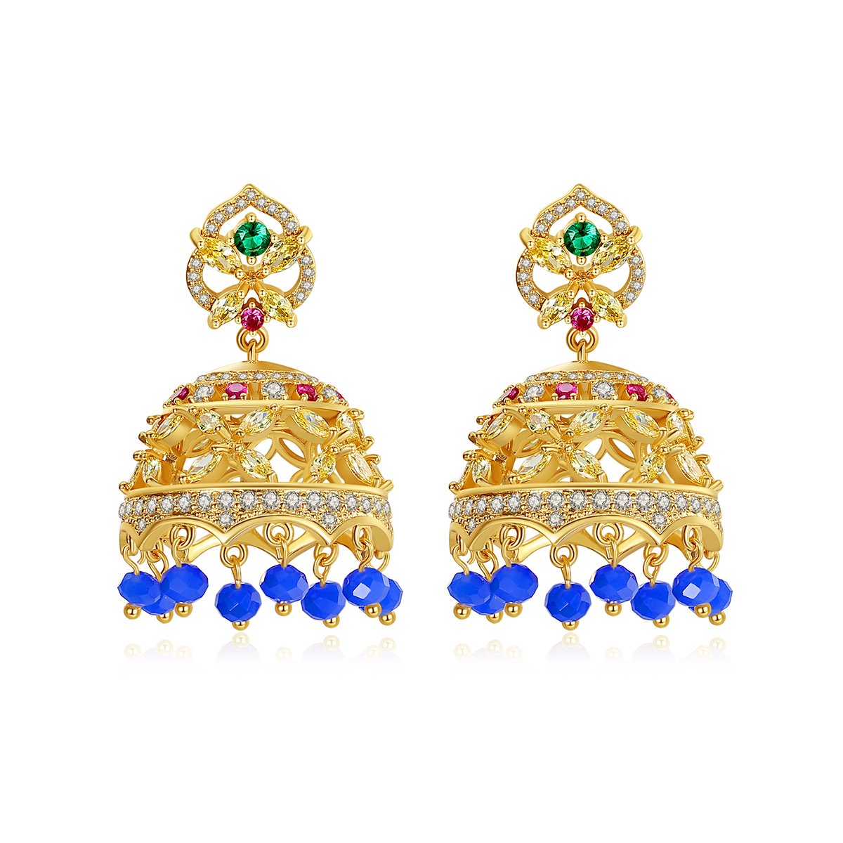 Lamp Shade -Women Jhumki Earrings — image 6