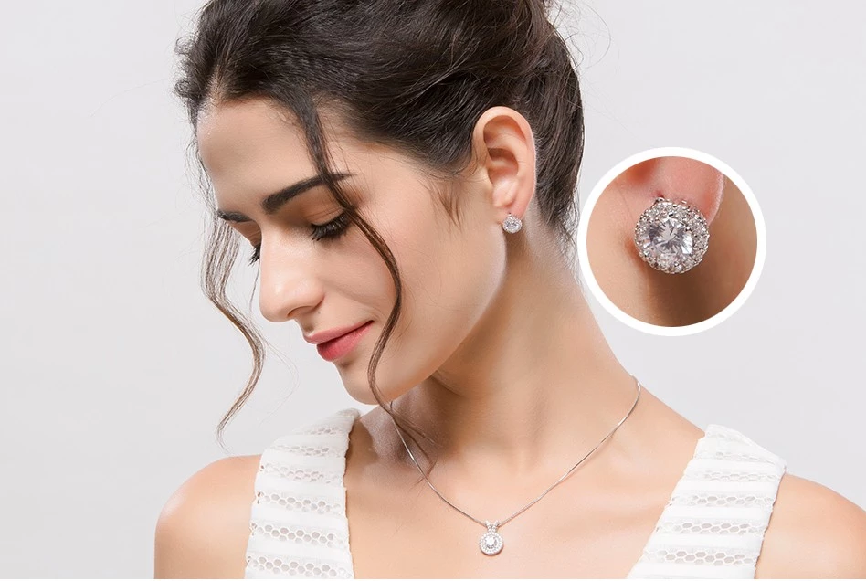 WE559 - White Women Earrin — image 3