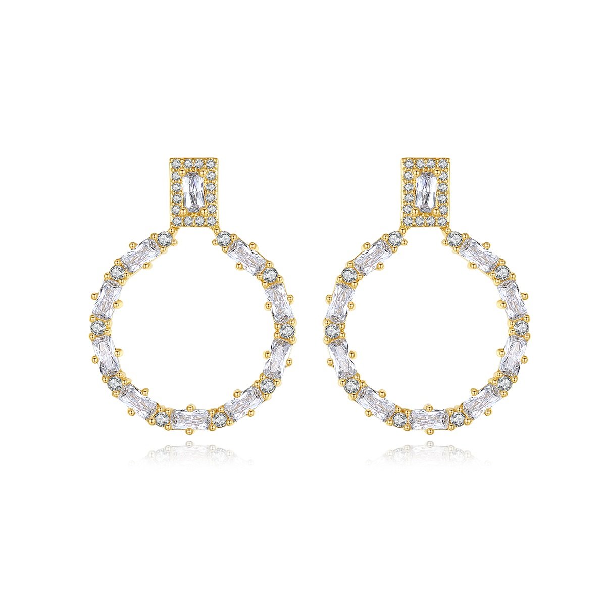 WE582 - White Earrings for Women — image 4