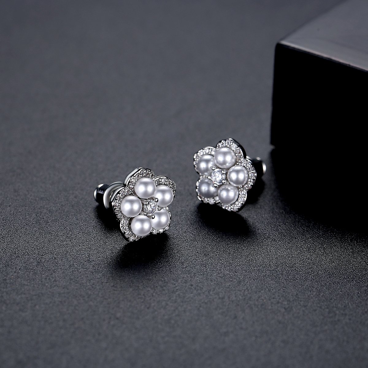 WE667 - White Earrings for Women