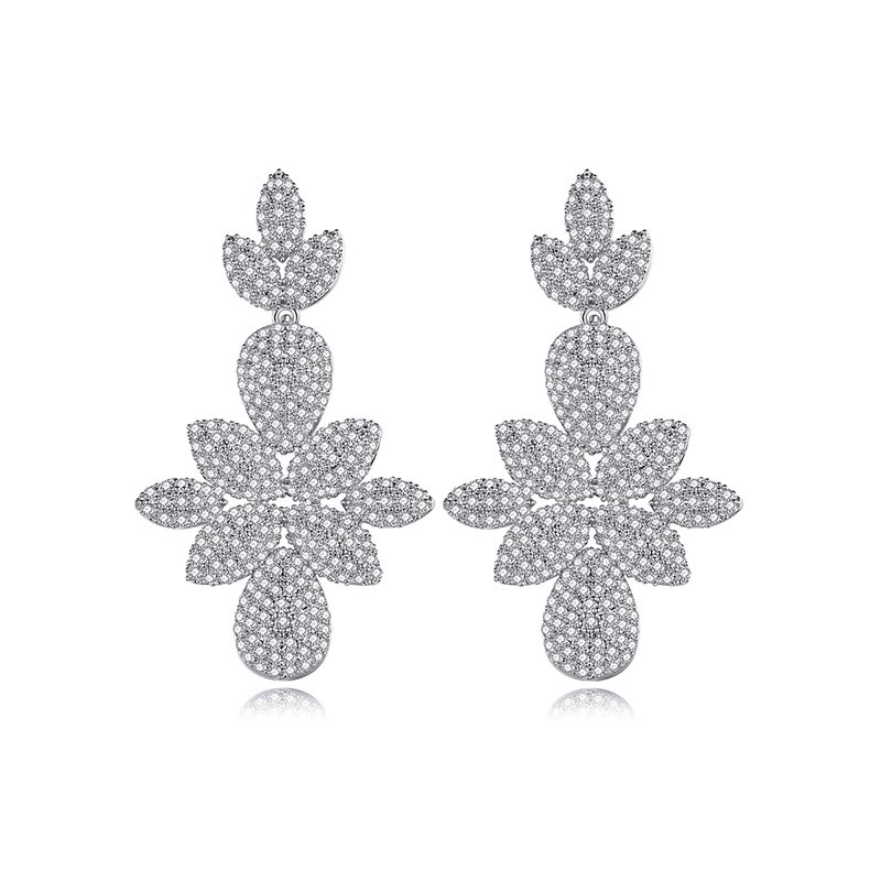 WE669- White Women Earring — image 3
