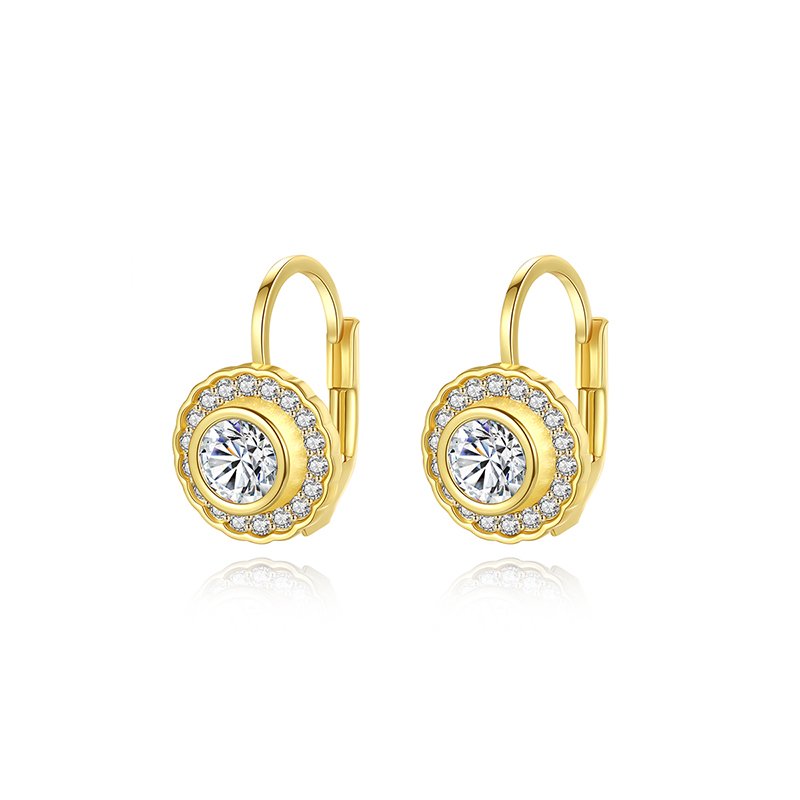 WE672 - Golden Earrings for Women — image 4