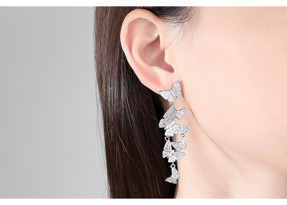 WE710 - White Earrings for Women