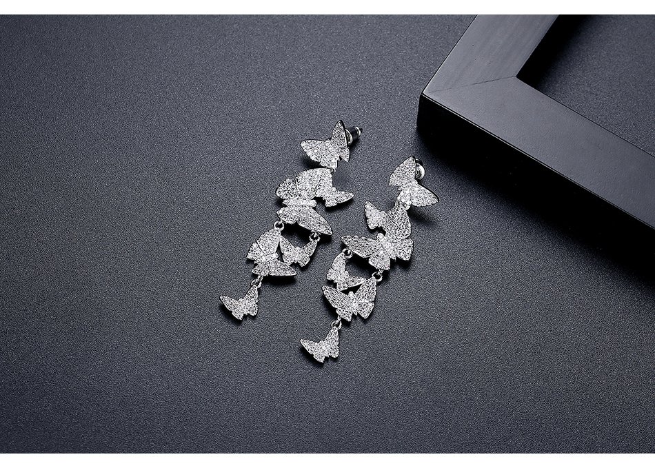 WE710 - White Earrings for Women — image 3