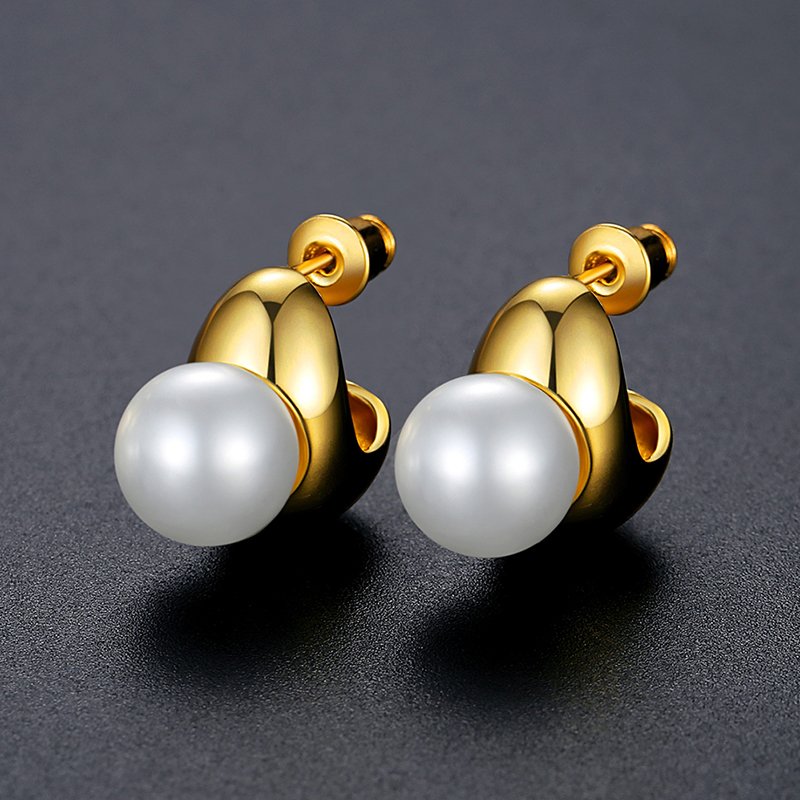 WE722- Golden Earrings for Women