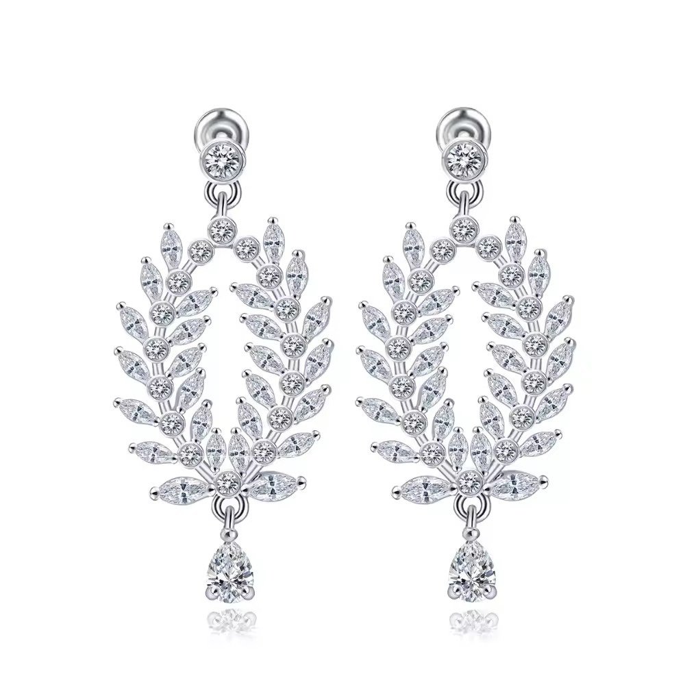 WE723 - White Earrings for Women — image 6