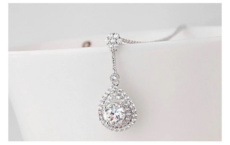 White Anchor - Pendant and Earring Set for women — image 3
