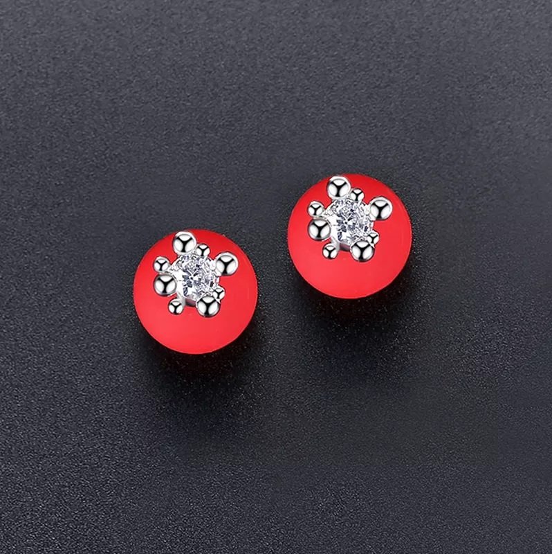 Red PearlWomen Luxury Earrings - WE662