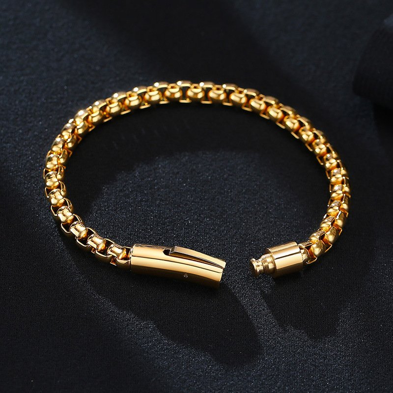 WM-B269 - Golden 316 Stainless Steel Bracelet — image 3