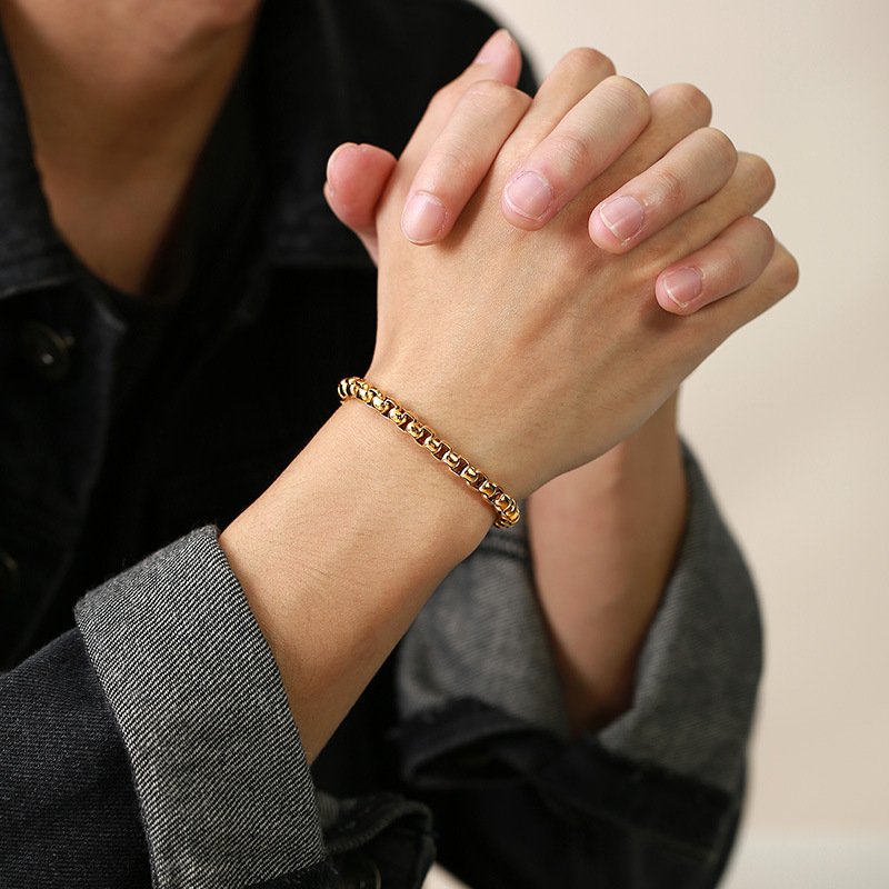 WM-B269 - Golden 316 Stainless Steel Bracelet — image 6