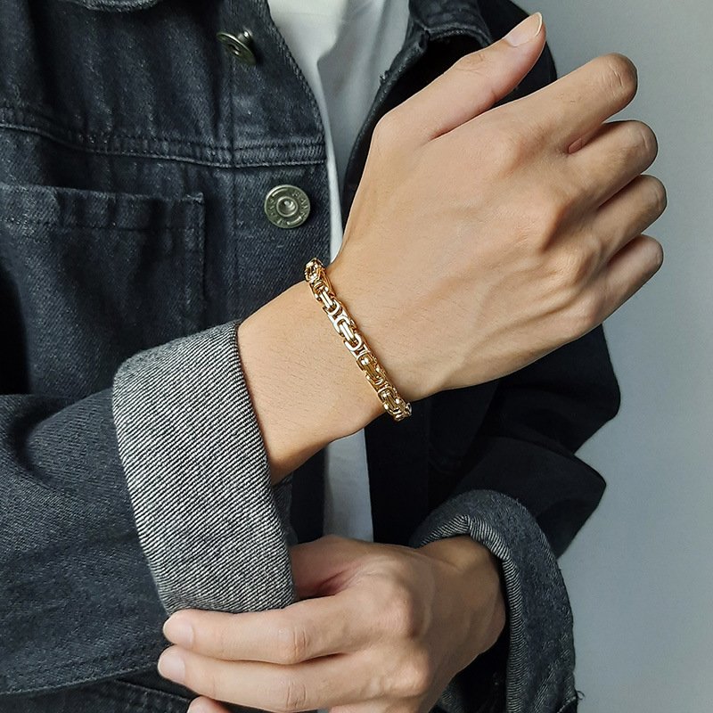 WM-B288 - Golden 316 Stainless Steel Bracelet — image 3