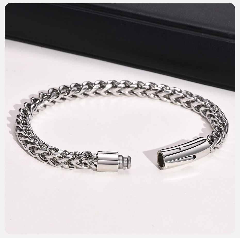 WM-B298 - Golden 316 Stainless Steel Bracelet — image 6