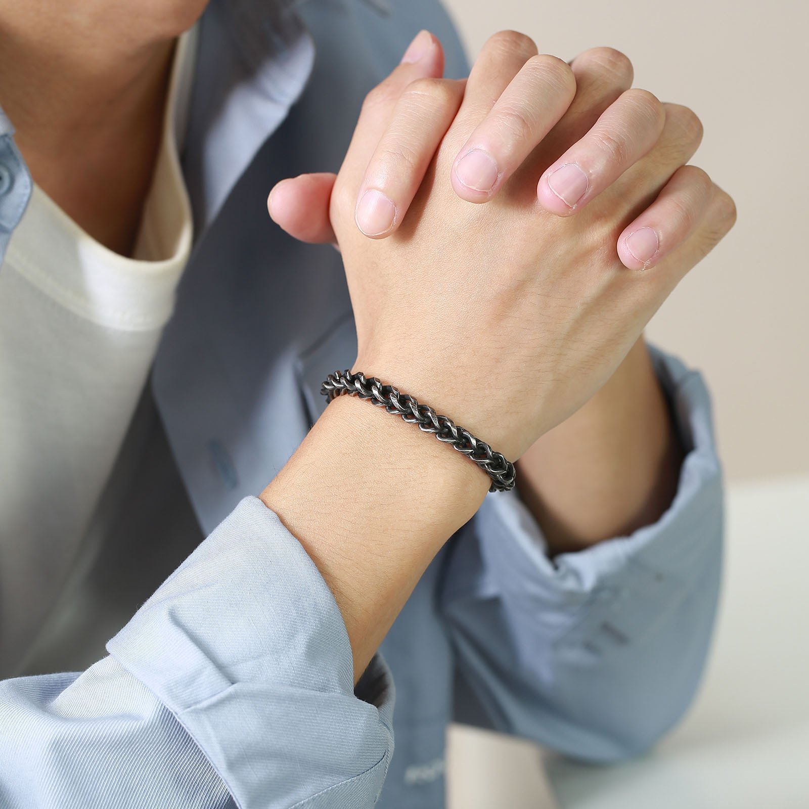 WM-B298 - Golden 316 Stainless Steel Bracelet — image 9