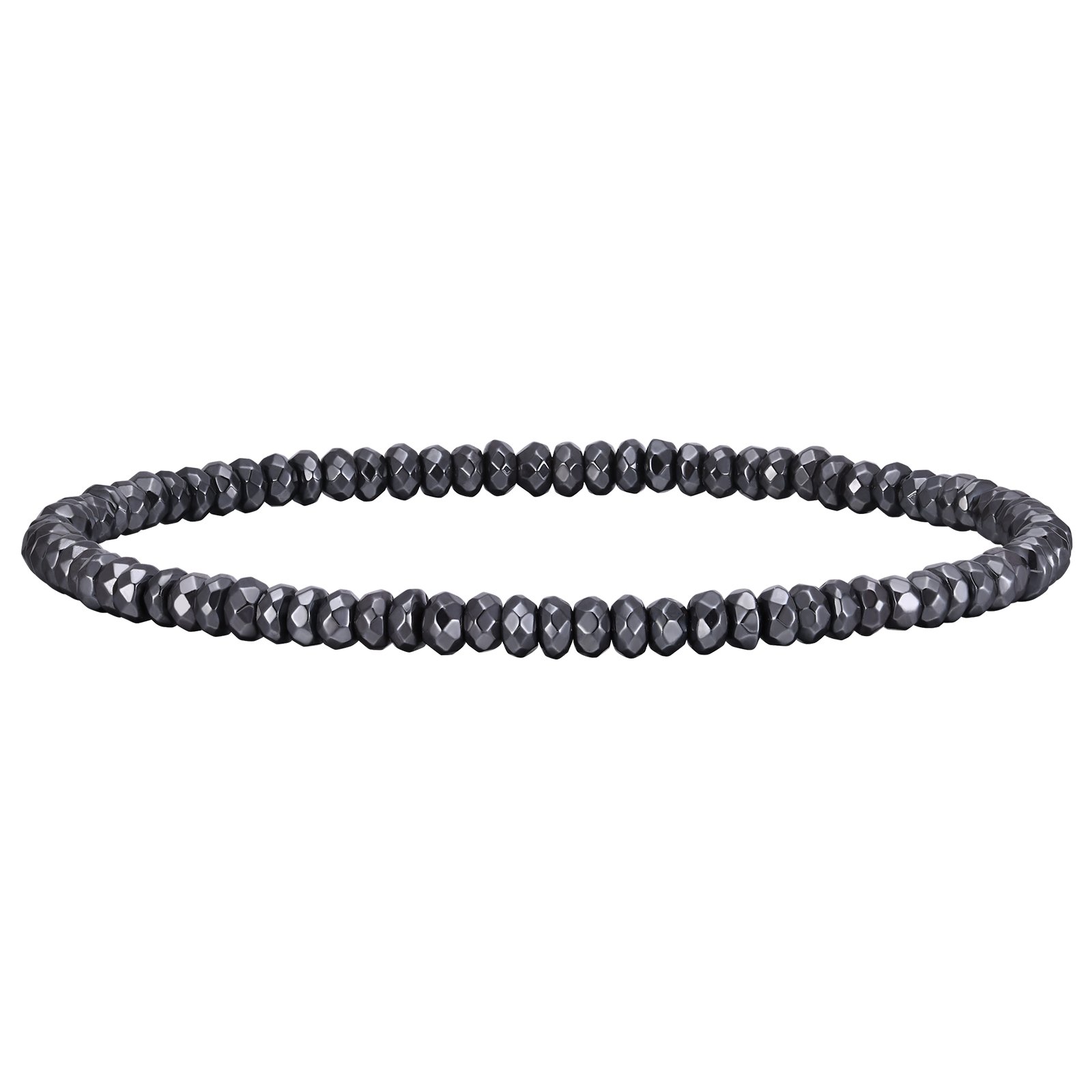 WM-B385 - Hematite Stone Designer Jewellery Bracelet — image 7