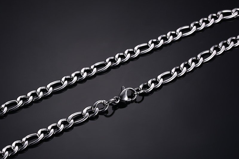 WM-C11-6mm Men Silver Necklace Chain — image 5
