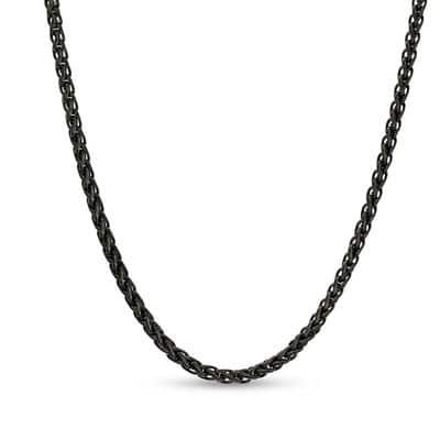 WM-C14 - Men Black Necklace Chain — image 3