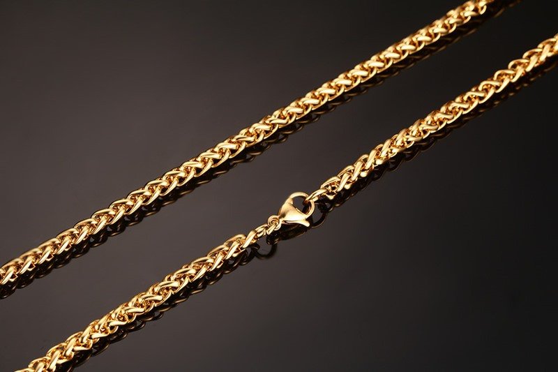 WM-C14 - Men Gold Necklace Chain — image 4