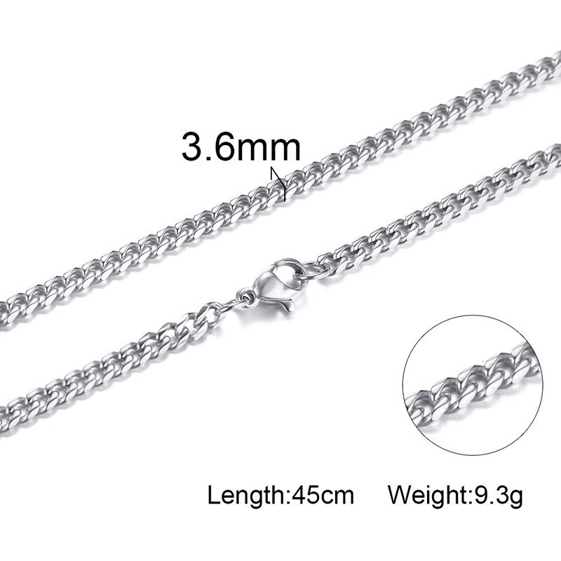 WM-C25- Men Gold Necklace Chain