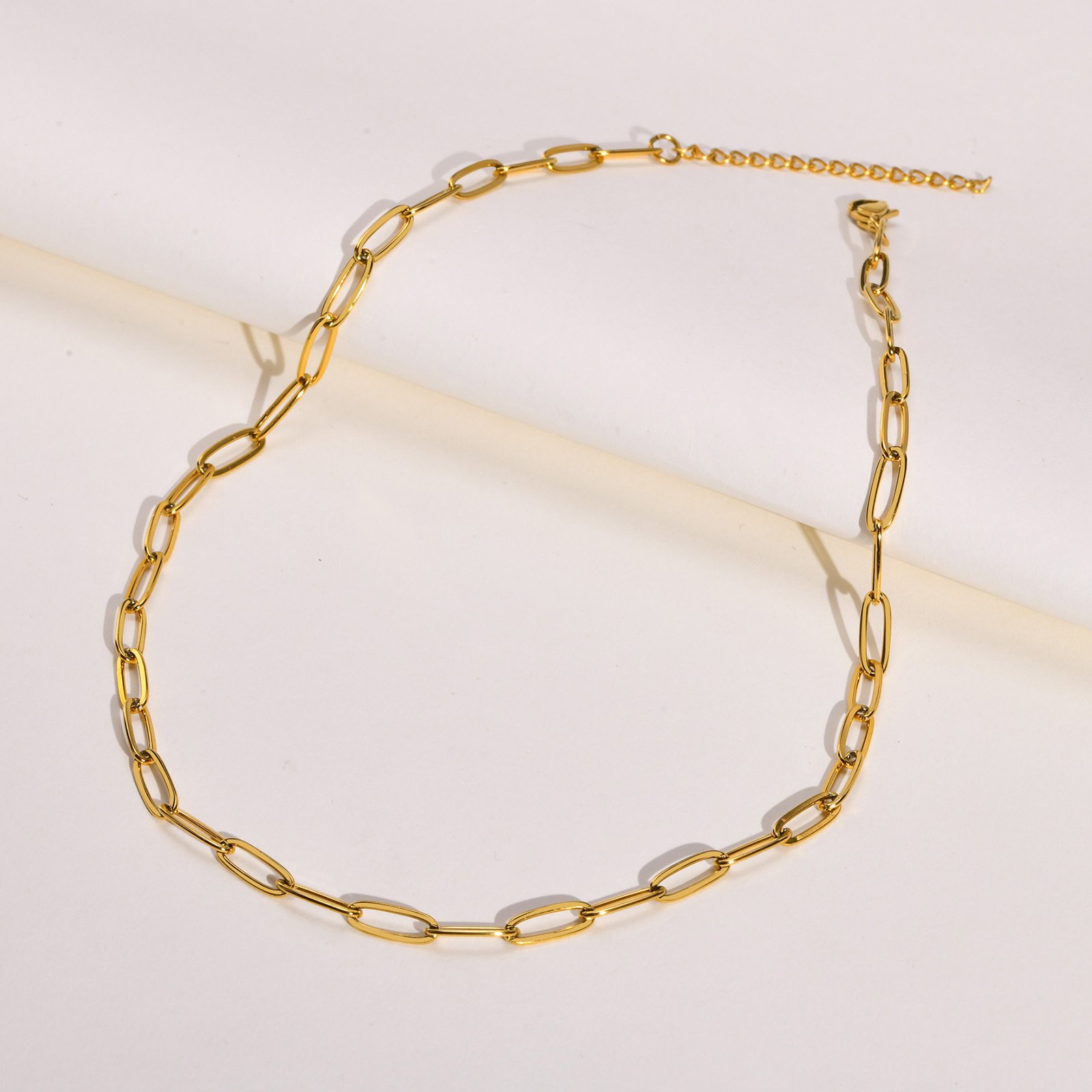 WM-C32 - Men-Women Gold Necklace Chain