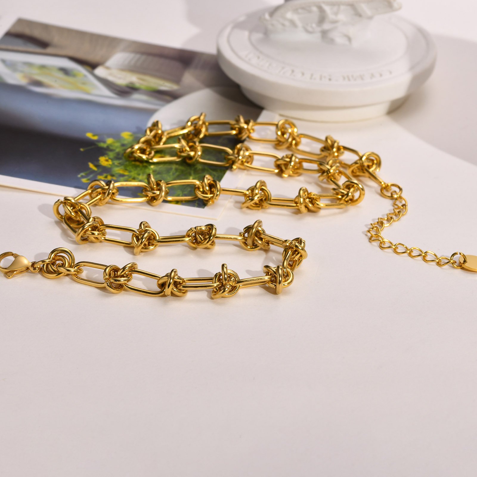 WM-C33 - Men-Women Gold Necklace Chain — image 4