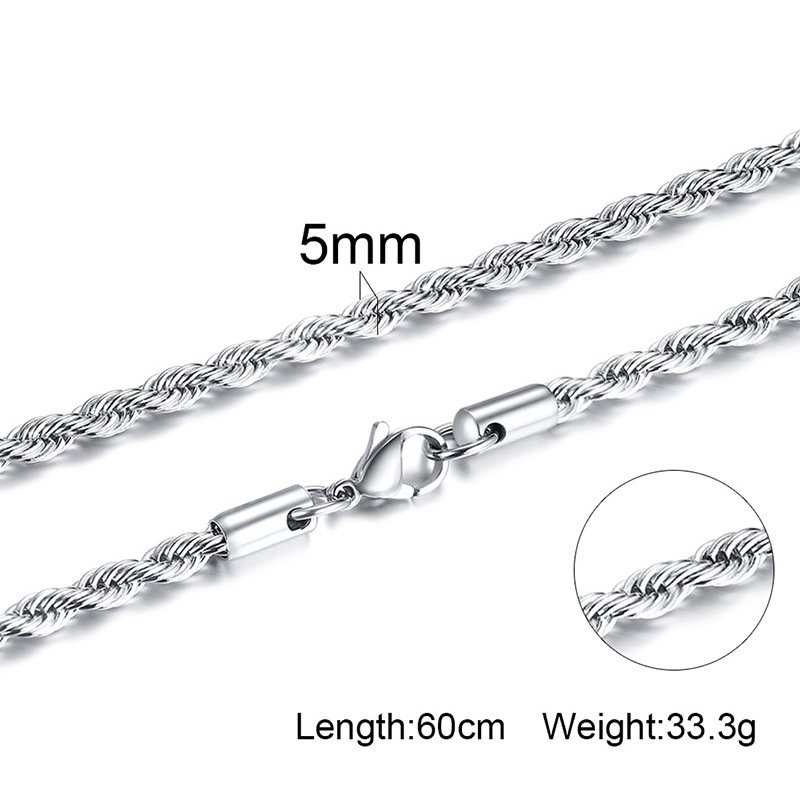 WM-C35- Men Gold Necklace Chain — image 16