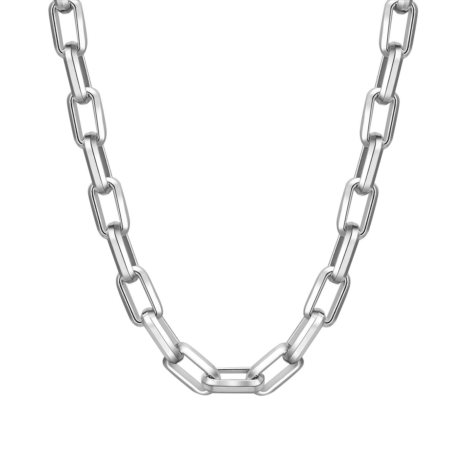 WM-C39 - Men-Women Silver Necklace Chain — image 4