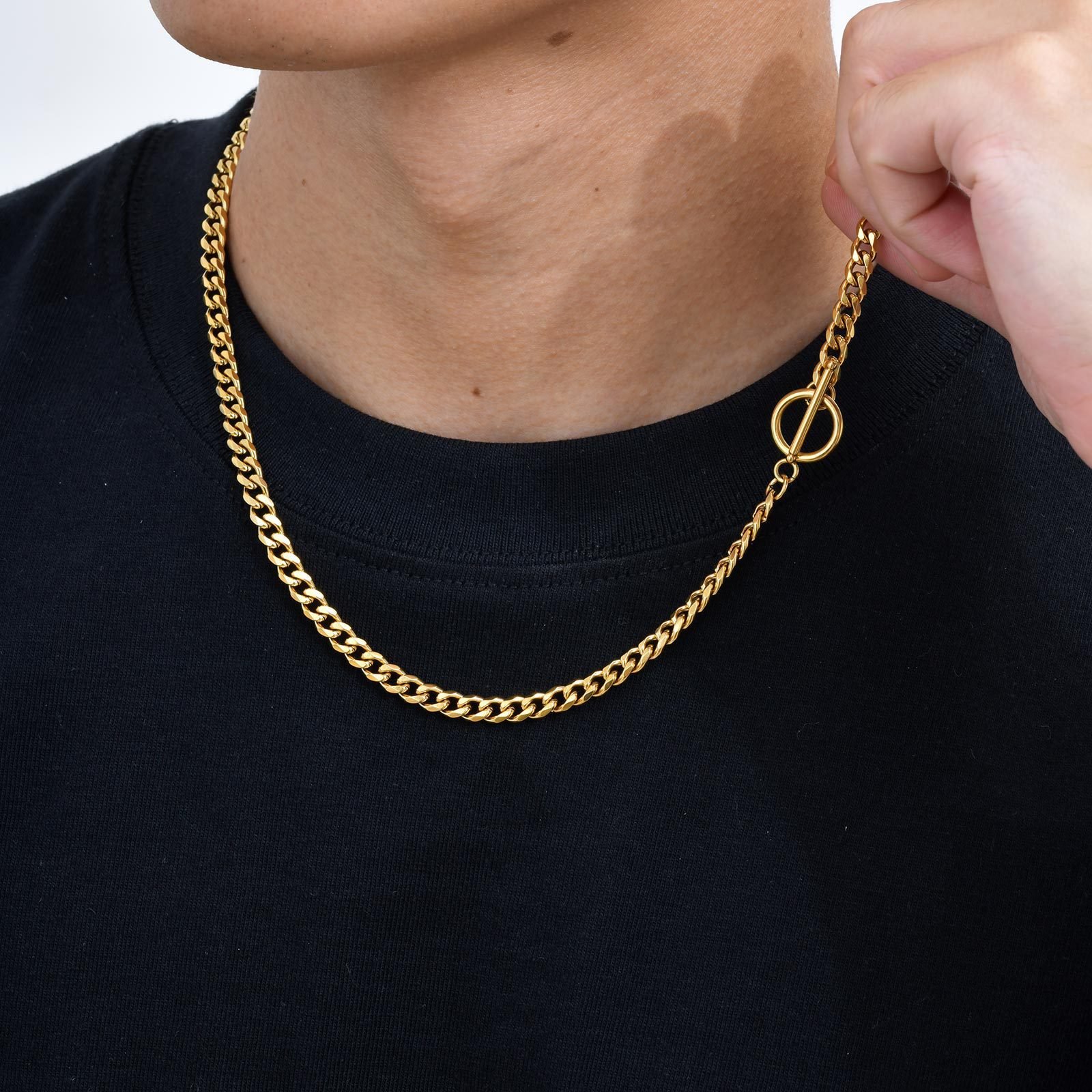 WM-C44 - Men-Women Gold Necklace Chain — image 5