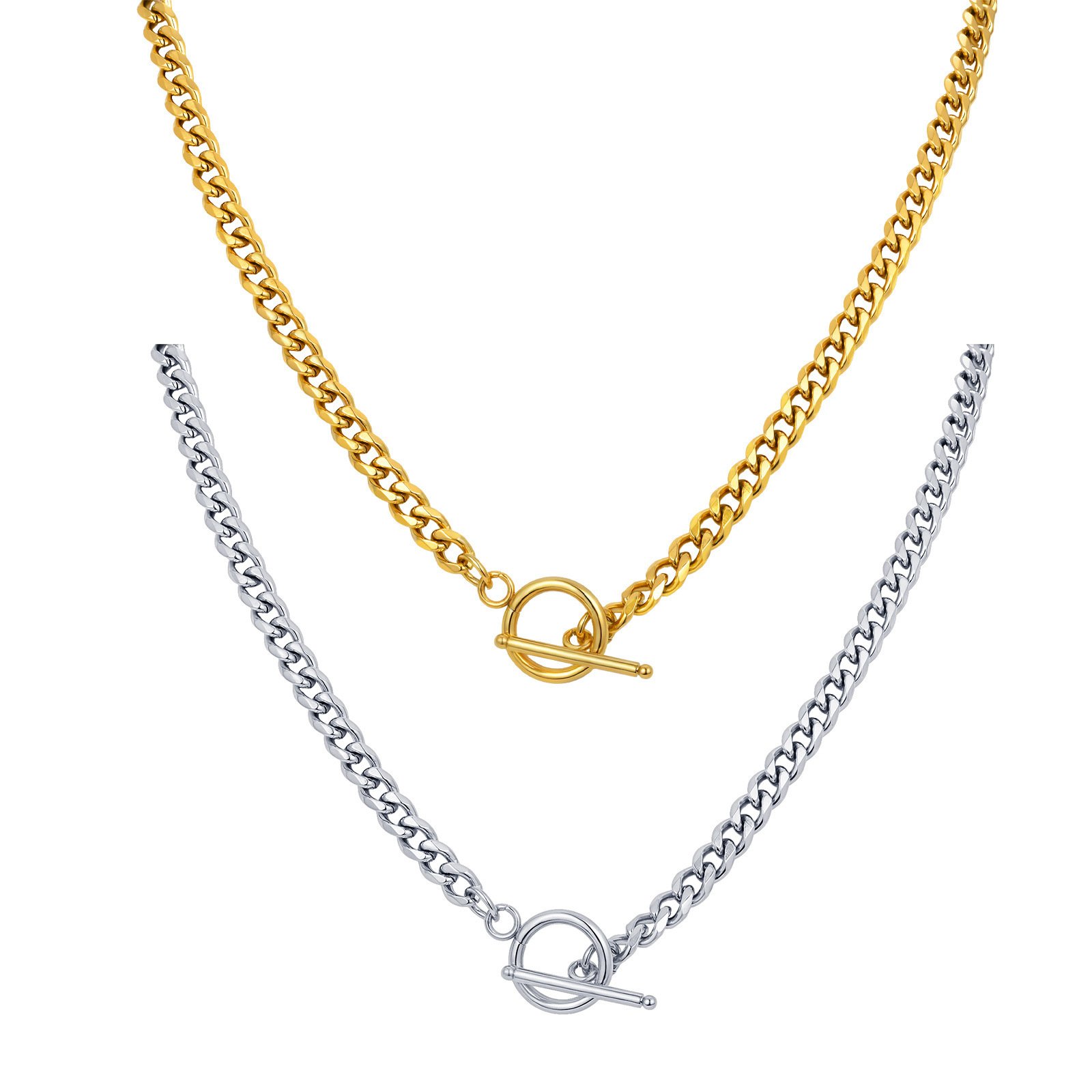 WM-C44 - Men-Women Gold Necklace Chain — image 6