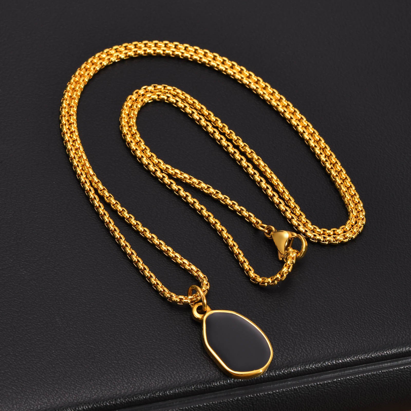 WM-P100 -Men, Women Necklace Pendant with Chain